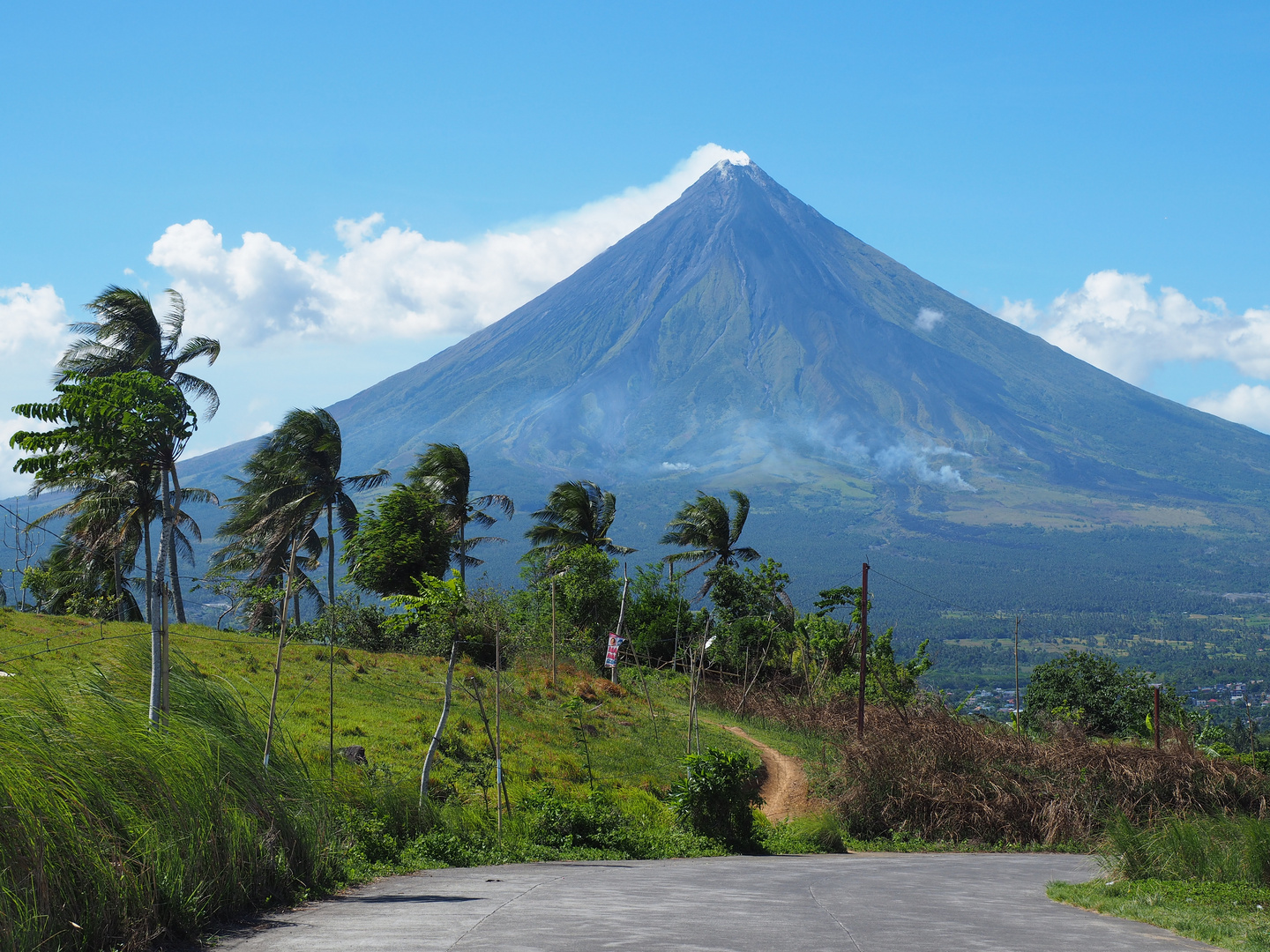 Vulkan Mayon auf den Philippinen