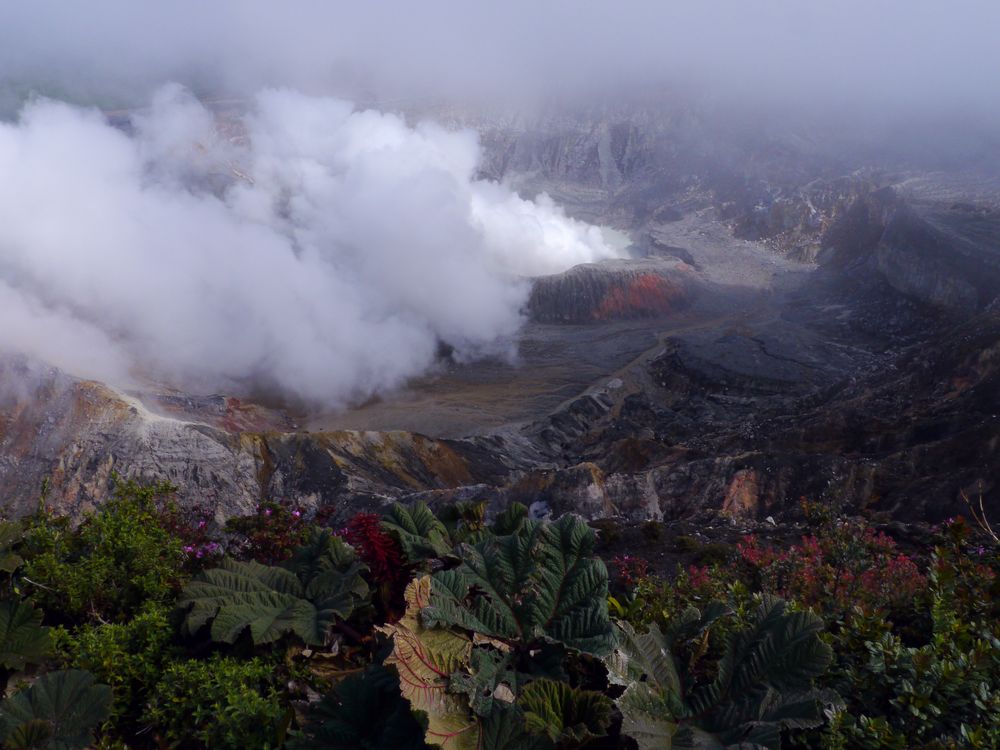 Vulkan Poas; Costa Rica