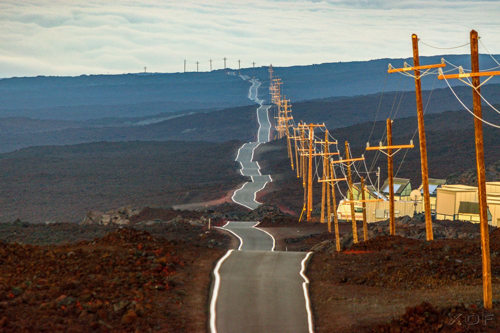 Vulkan Road Foto & Bild usa, landschaften, straße Bilder auf