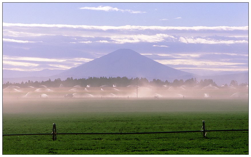 Vulkan und Landwirtschaft, Oregon