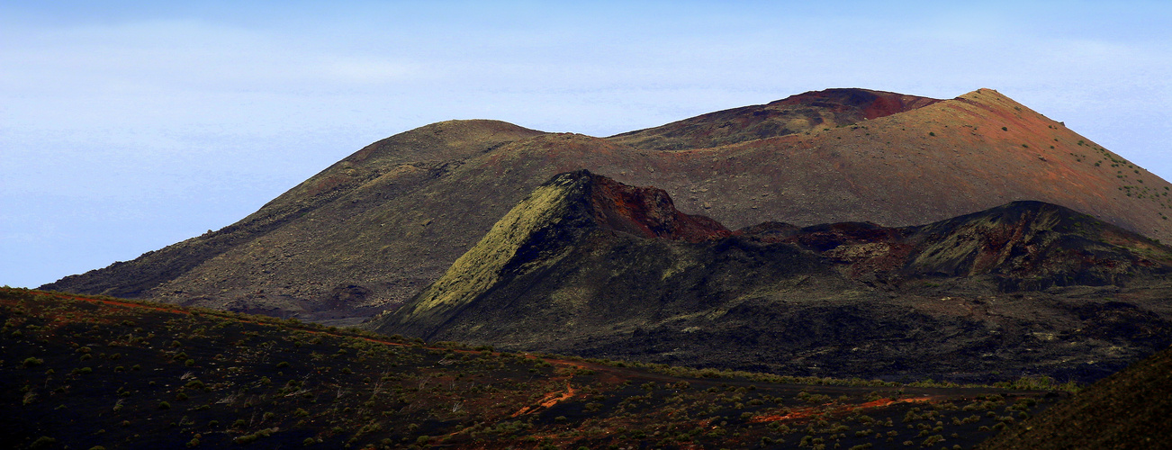 Vulkanansichten auf Lanzarote