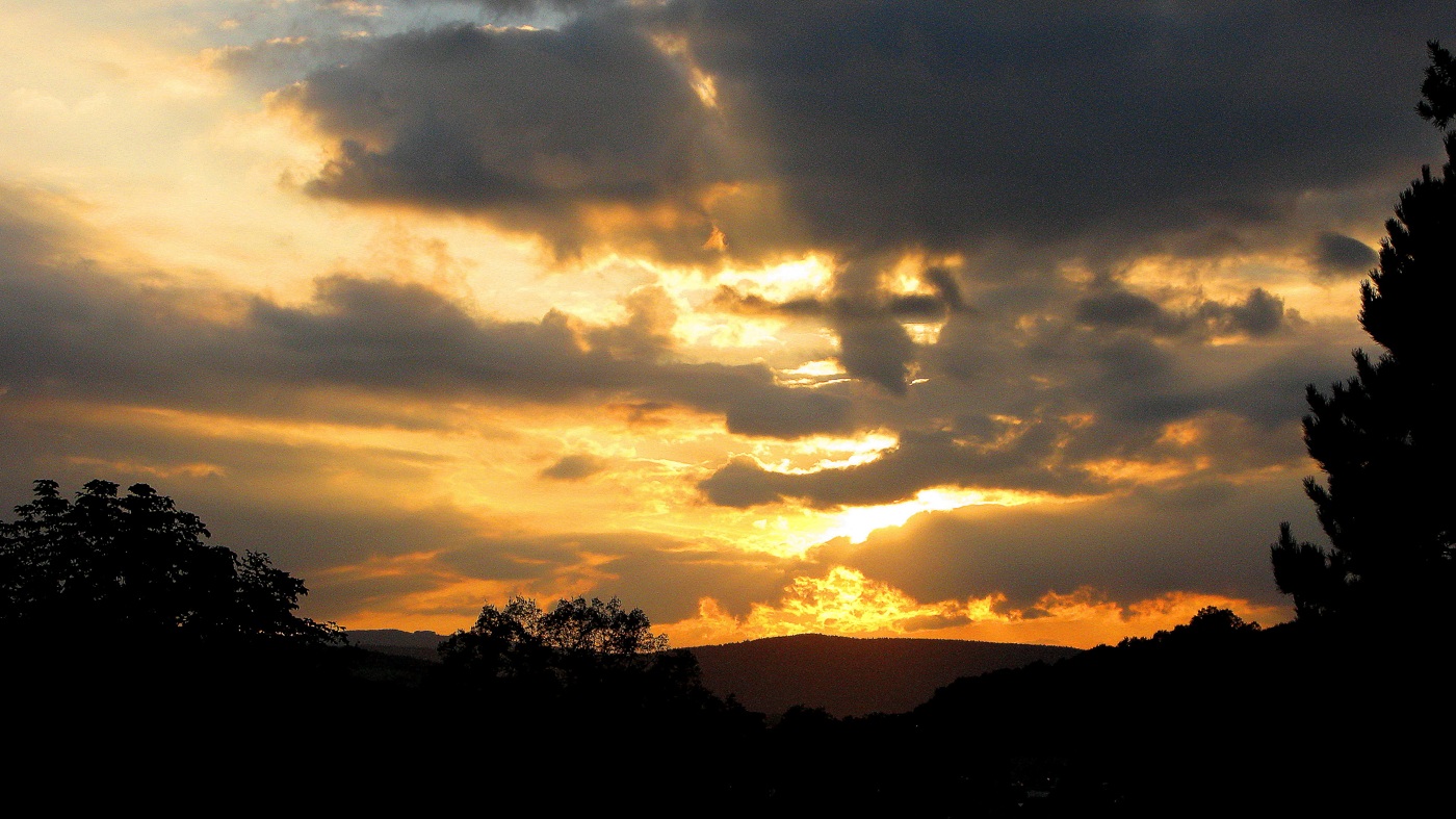 Vulkanausbruch am Horizont