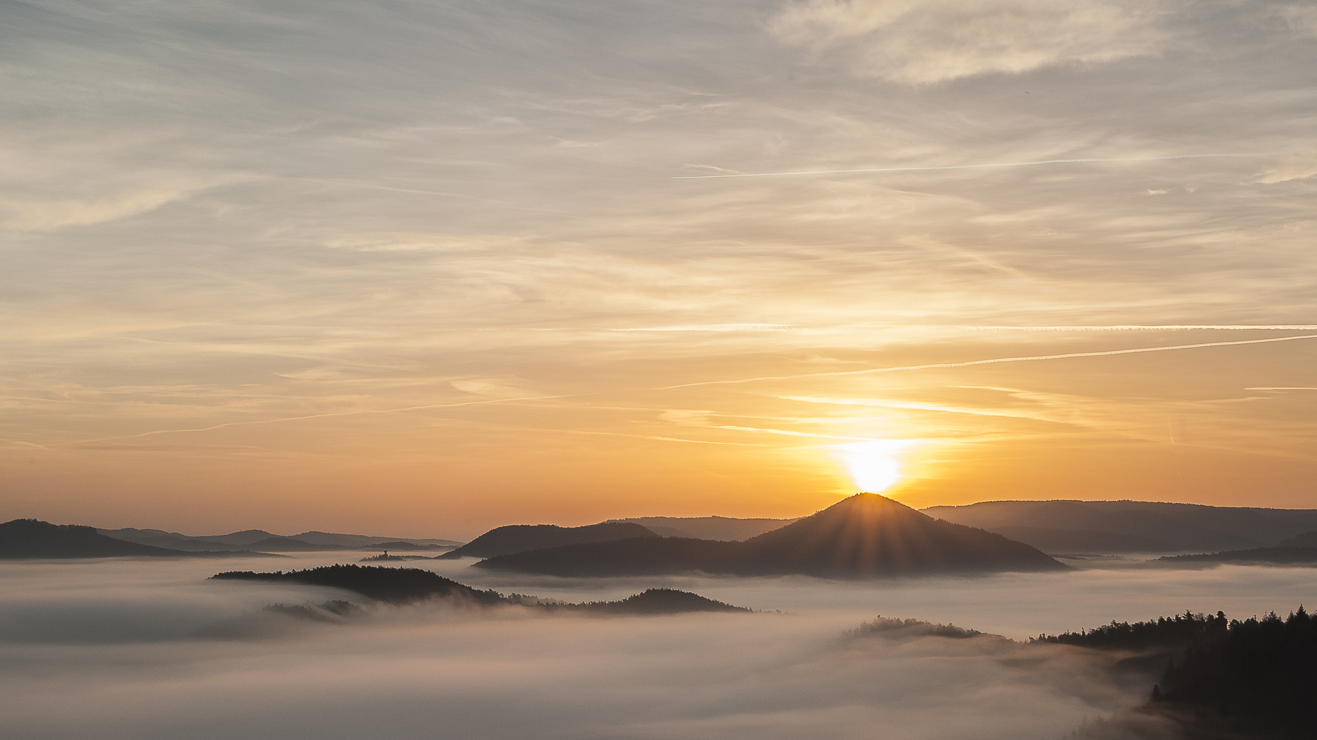 Vulkanausbruch am Jüngstberg