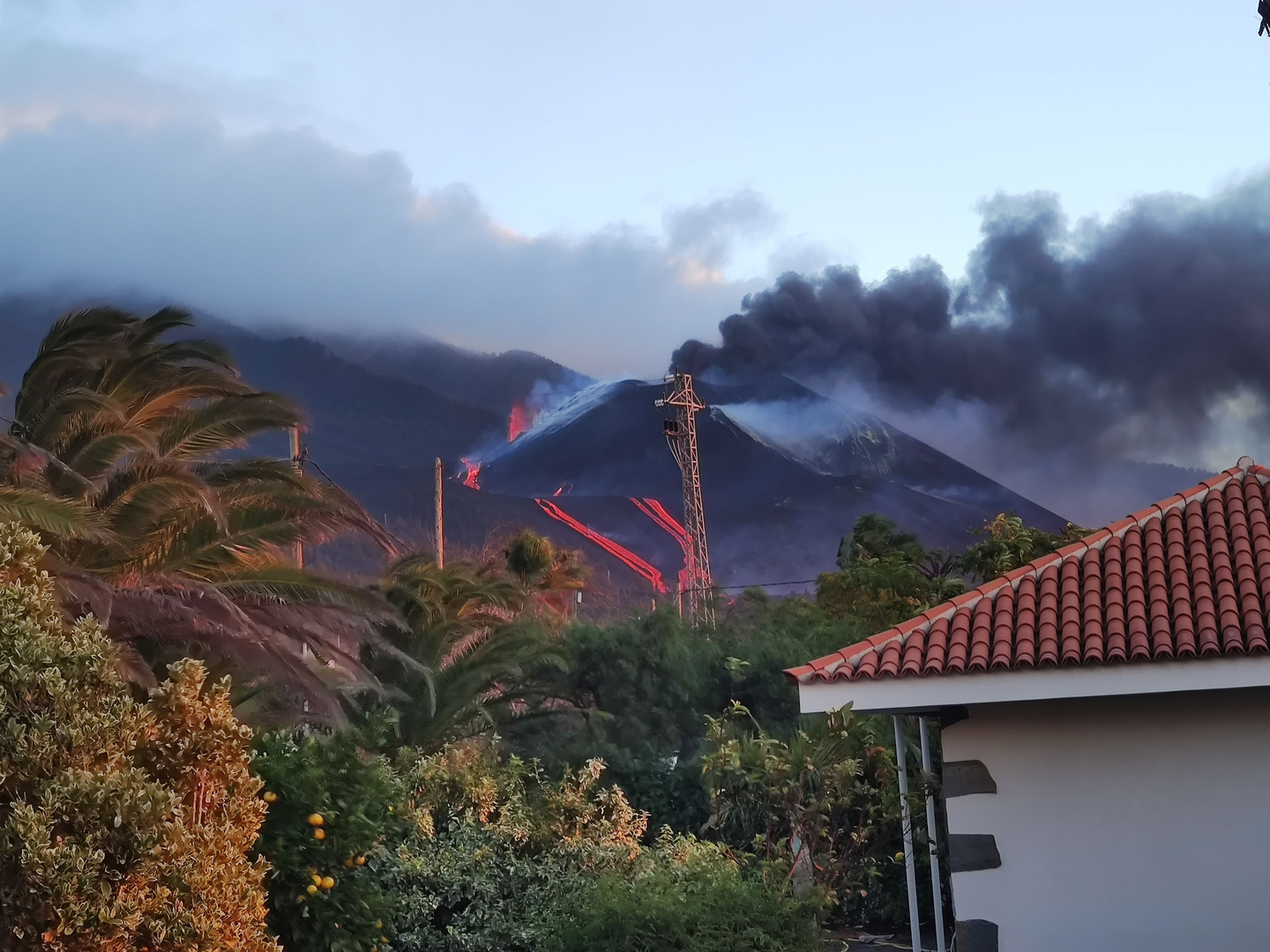 Vulkanausbruch auf La Palma Foto & Bild europe, canary islands die