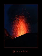 Vulkanausbruch auf Stromboli