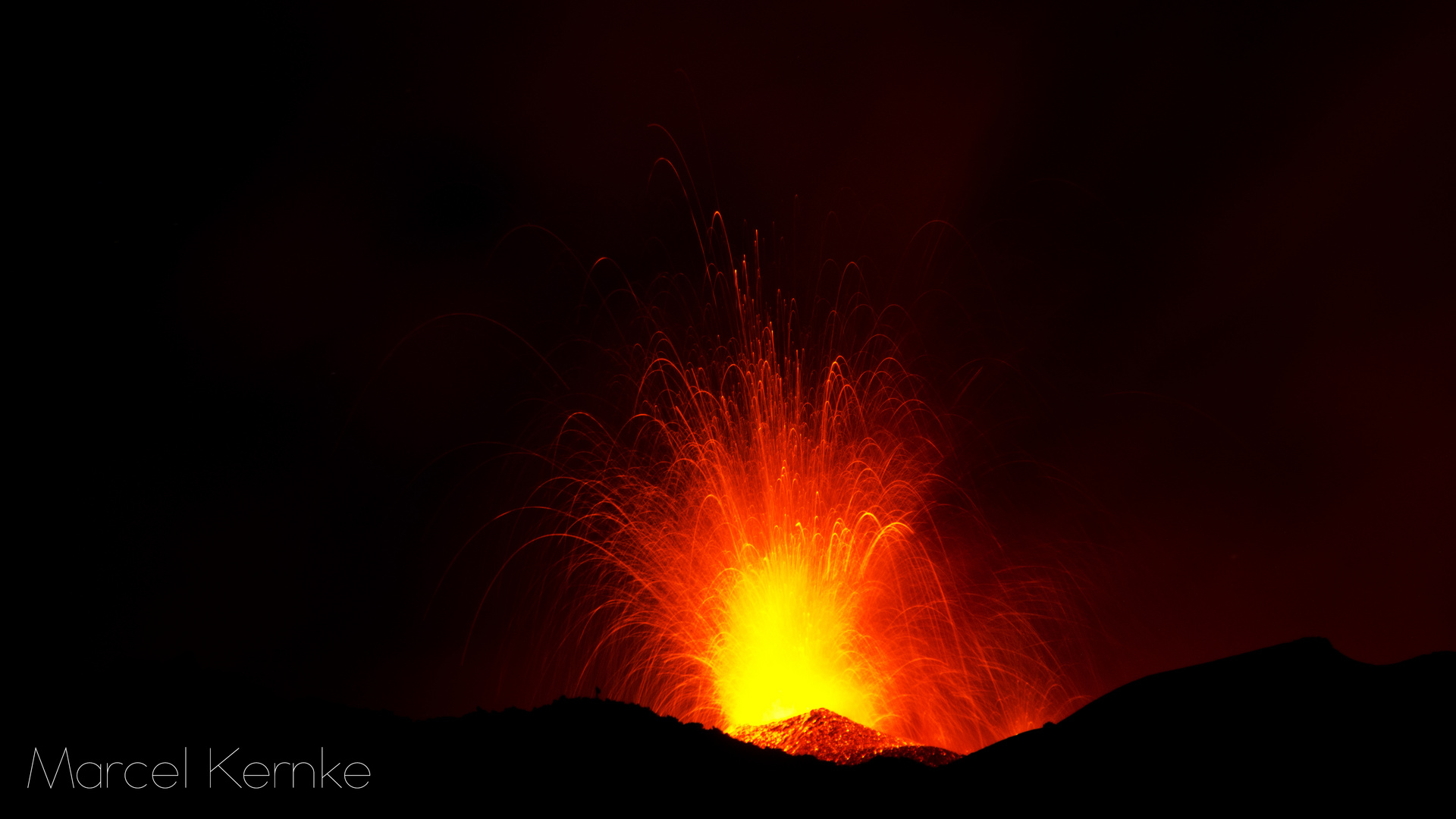 Vulkanausbruch Etna August '14