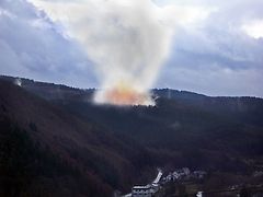 Vulkanausbruch in der Eifel