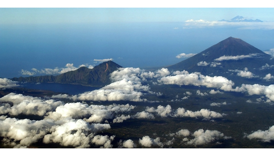 Vulkane auf Bali