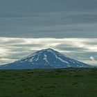 Vulkane Island; die Hekla gesehen aus südlicher Richtung