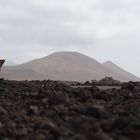 Vulkanfeld auf Lanzarote