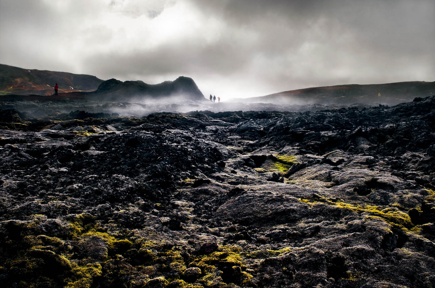 Vulkangebiet Krafla auf Island