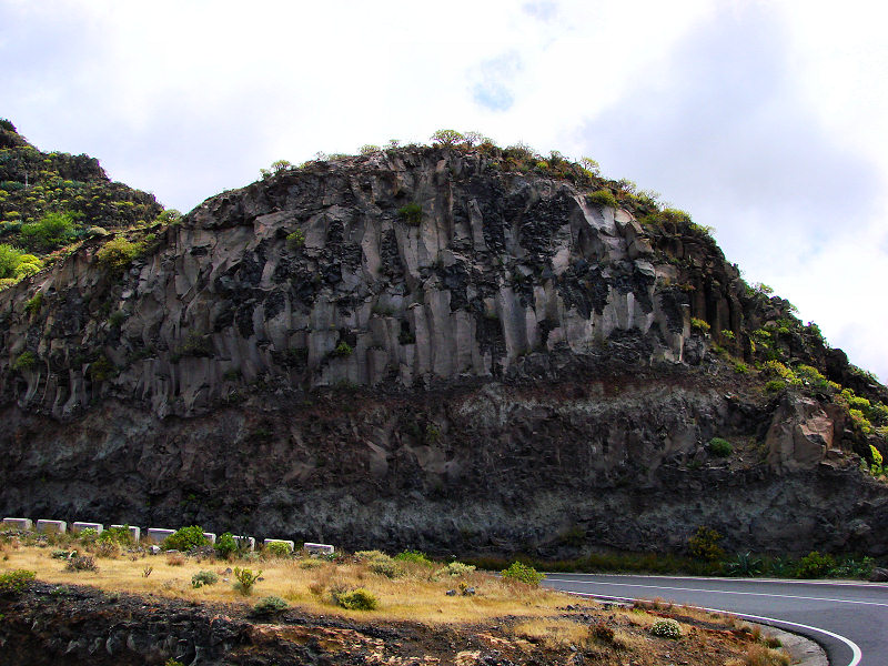 Vulkangestein auf La Gomera