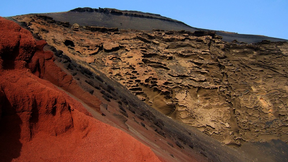 Vulkangestein auf Lanzarote