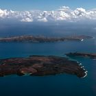 Vulkaninsel Nea Kameni und Palea Kameni