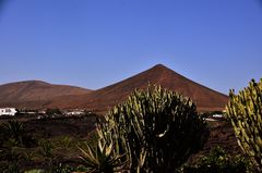 Vulkankegel auf Lanzarote