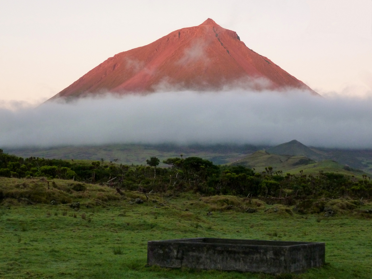 Vulkankegel Pico auf den Azoren