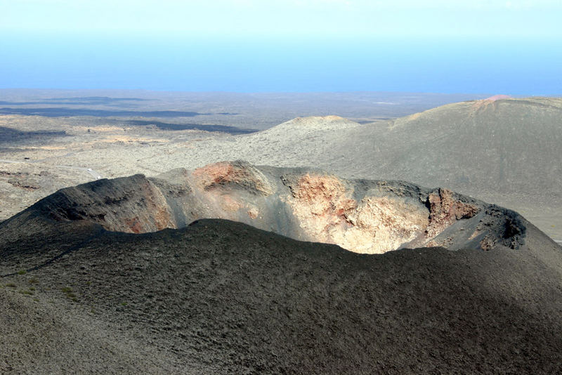 Vulkankrater auf Lanzarote