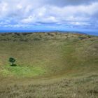 Vulkankrater auf Rapa Nui