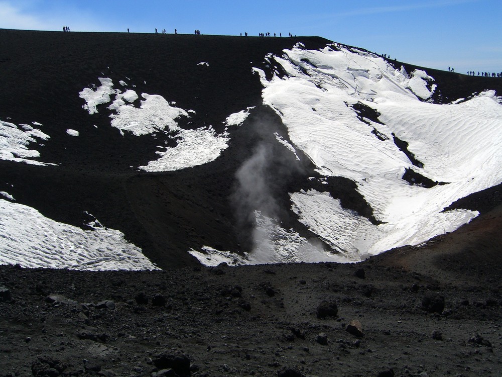 Vulkankrater des Etna