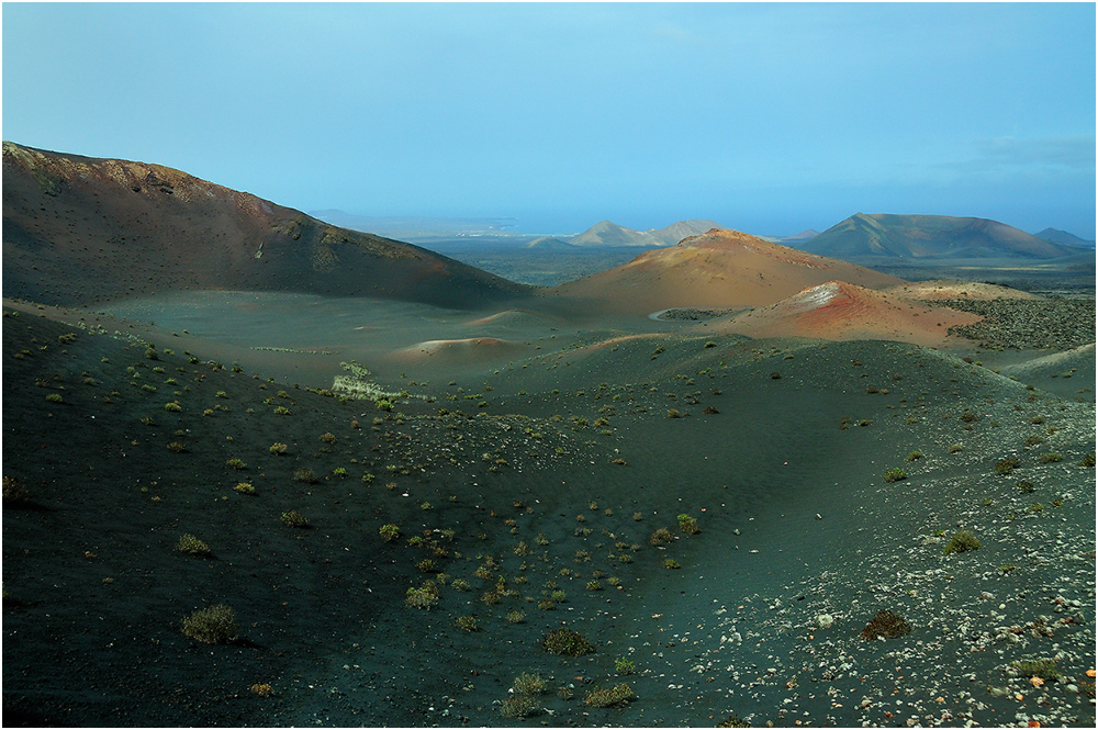 Vulkanlandschaft auf Lanzarote von Christian Kolodziej