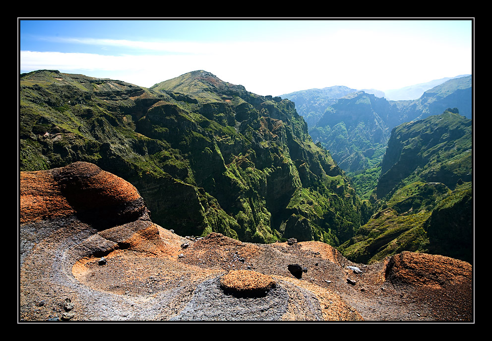 Vulkanlandschaft auf Madeira