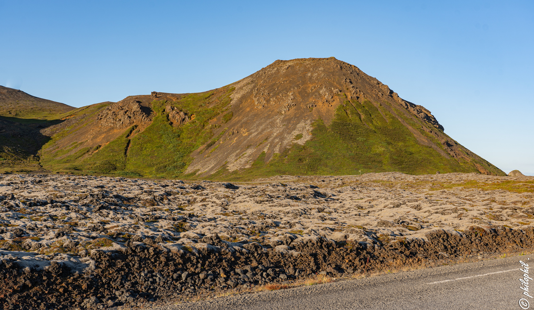 Vulkanlandschaft bei Grindavik, Island