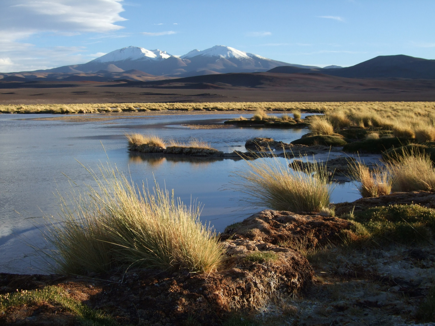 Vulkanlandschaft in der Atacamawüste