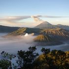 Vulkanlandschaft in Java/Indonesien