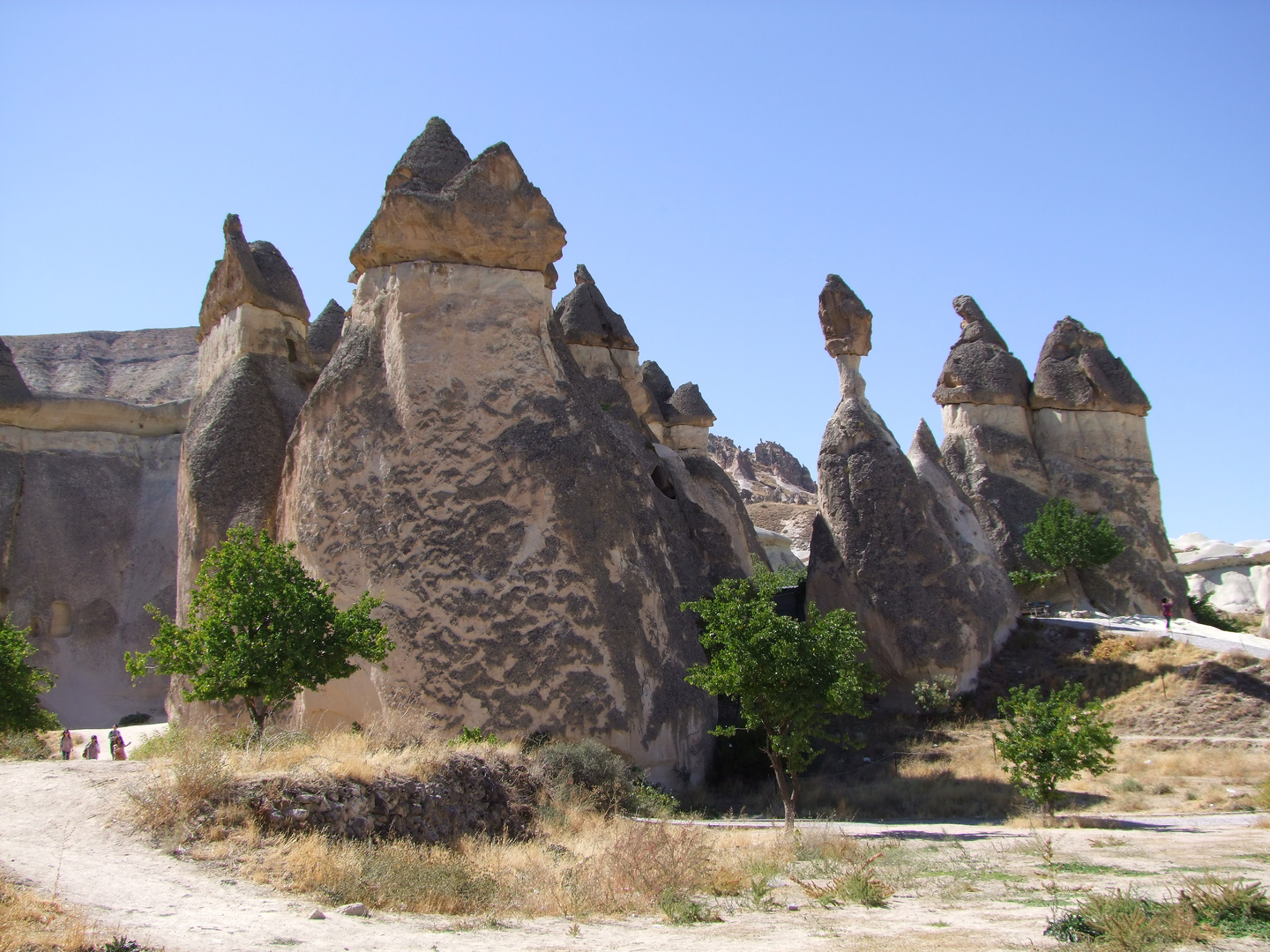 Vulkanlandschaft in Kappadokien (Türkei)