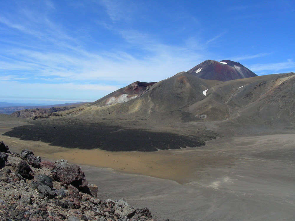 Vulkanlandschaft, Tongariro Alpine Crossing, Neuseeland