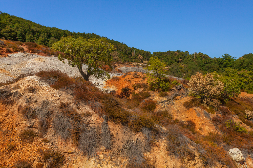 Vulkanlandschaft, Toscana