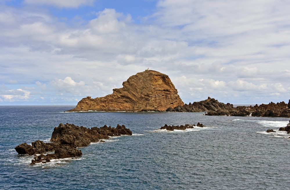 Vulkanlandschaft von Porto Moniz auf Madeira