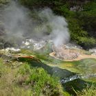 Vulkanlandschaft Waimangu Valley Neuseeland