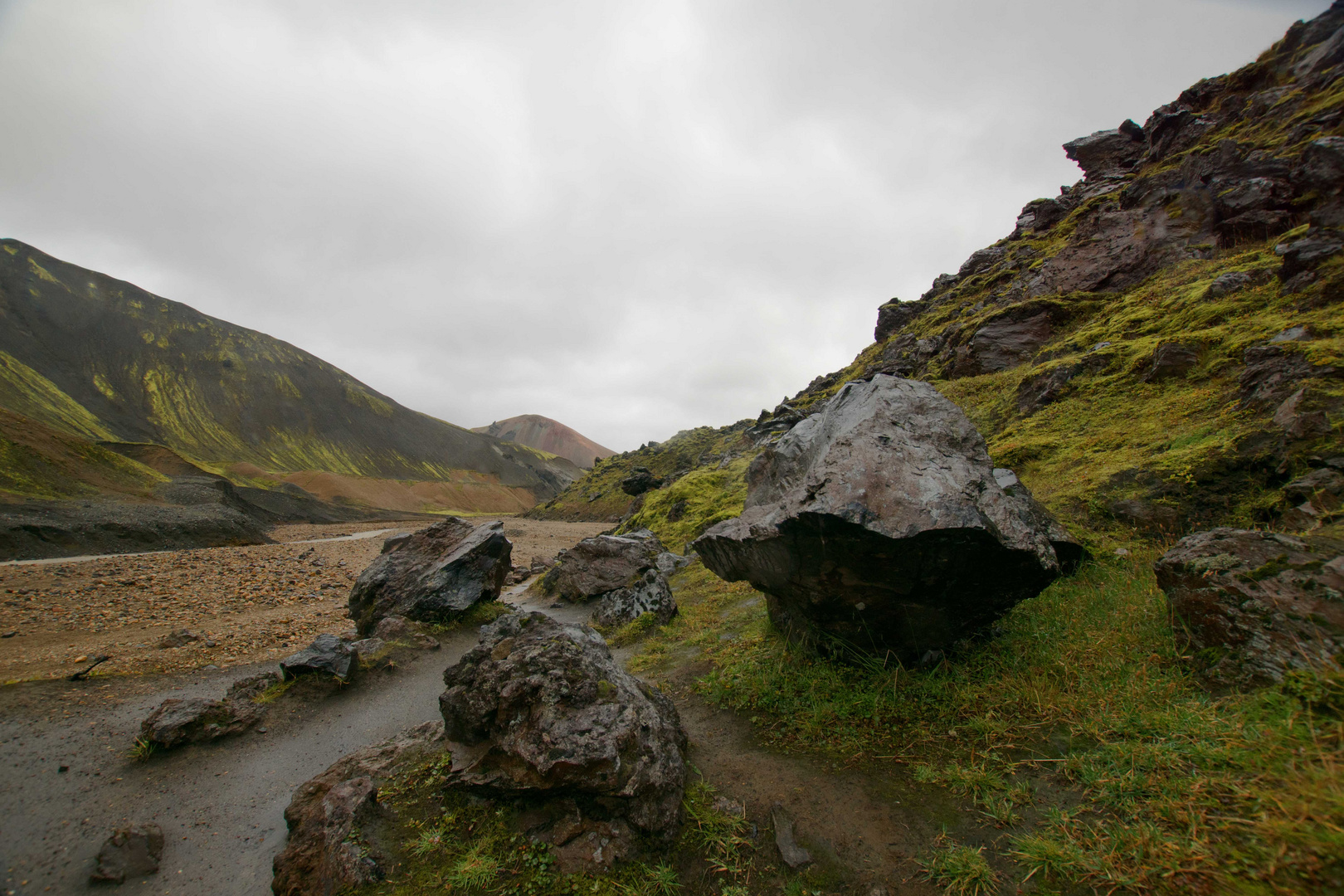 Vulkanschlucht Landmanalaugar