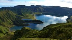 Vulkansee auf Sao Miguel/Azoren