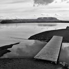 Vulkanstrand am Myvatn-See