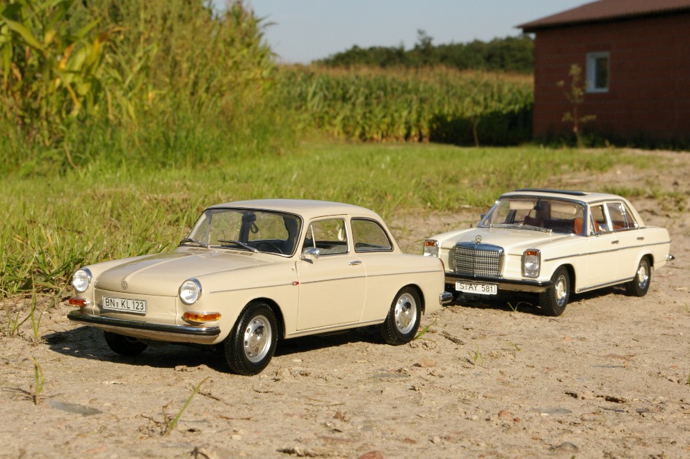 VW 1600L + Mercedes Strich 8