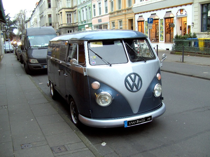 VW-Bulli - heute 11. Jan. 2008 in Bonn gesehen und abgelichtet