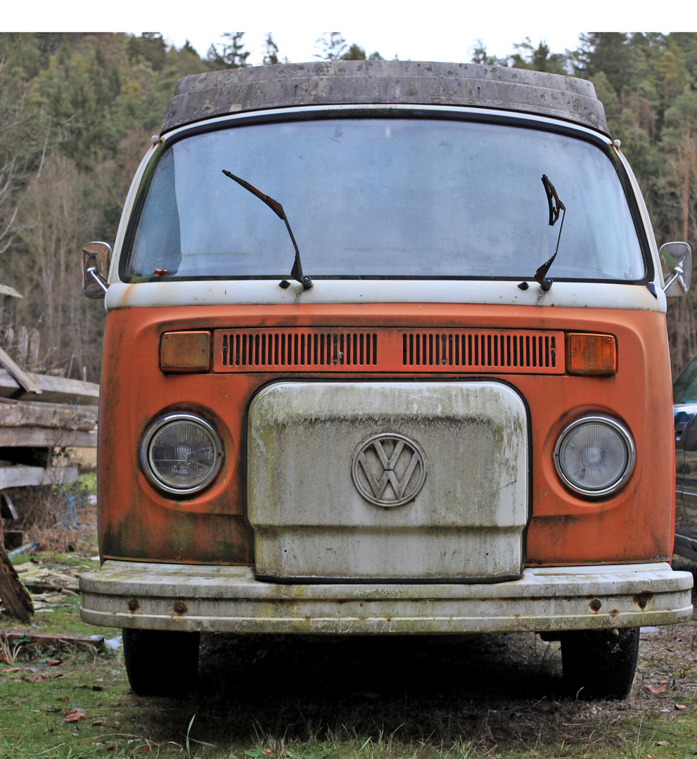 VW Bus im Altmühltal gefunden