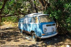 VW Bus in Sougia 2