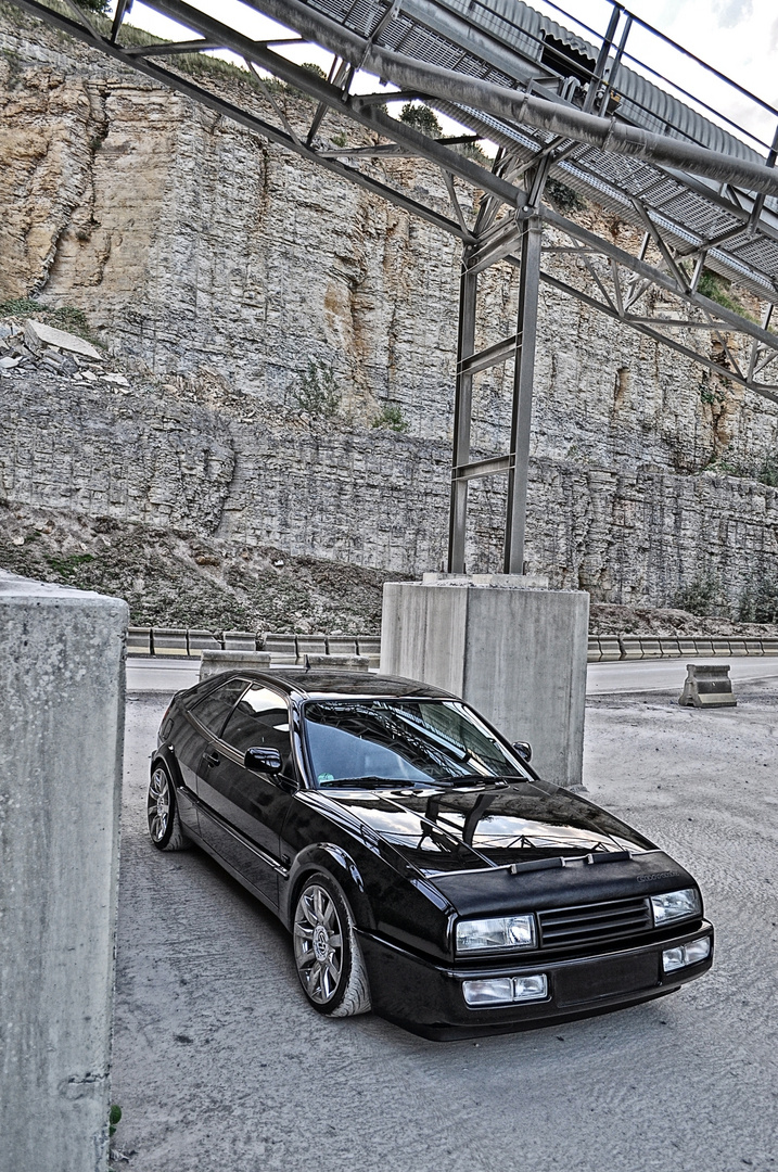 VW Corrado @ Steinbruch