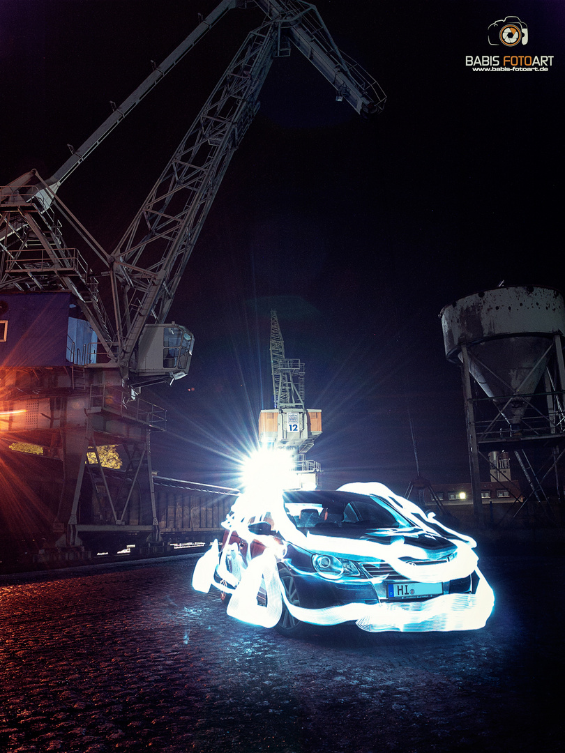 VW Eos @Lightpainting