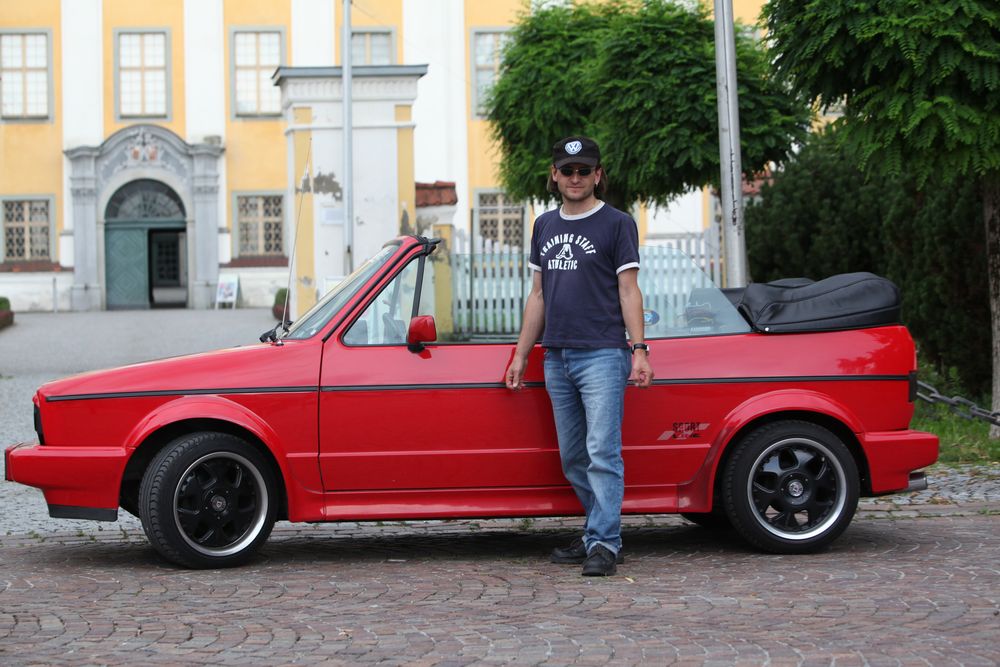 VW-Golf Cabrio oder das Erdbeerkörbchen