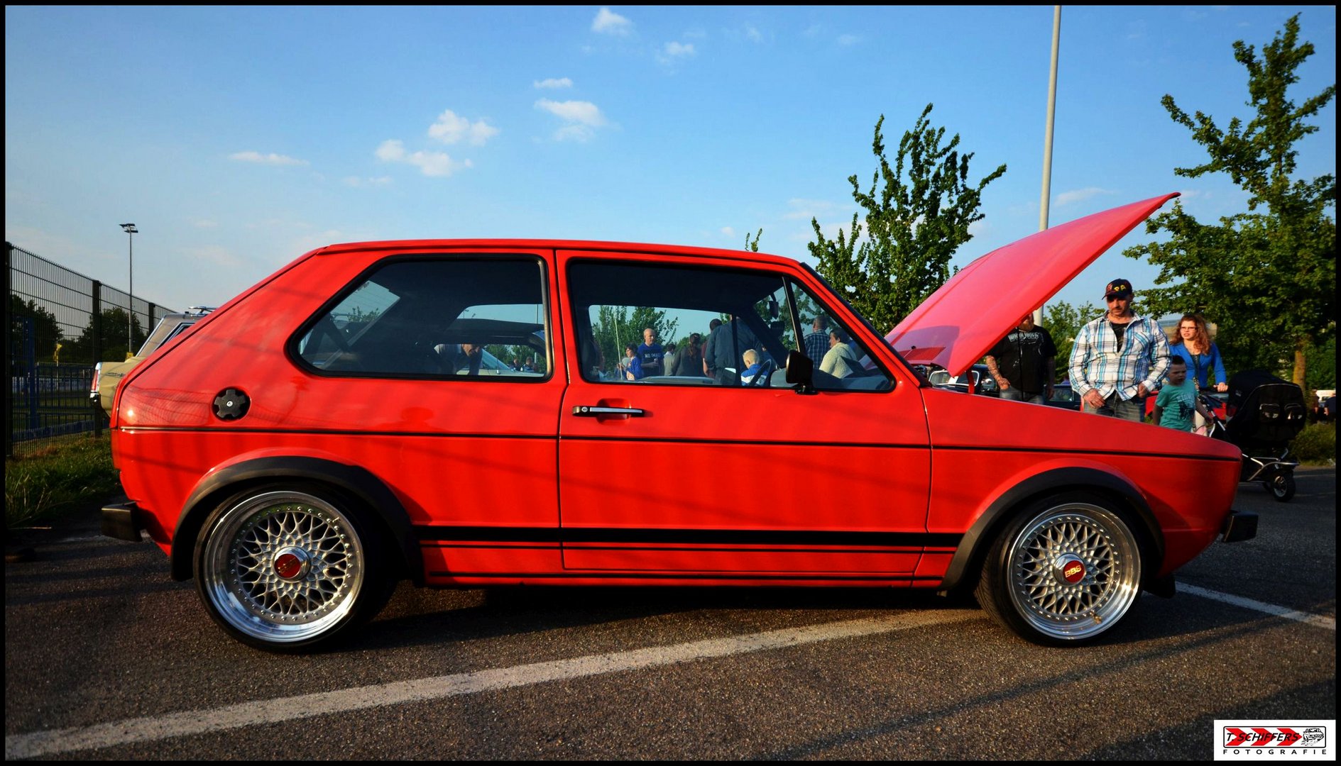 VW Golf I GTI - marsrot