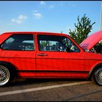 VW Golf I GTI - marsrot