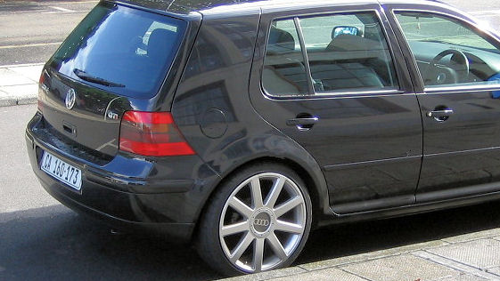 VW Golf mit Audi Felgen