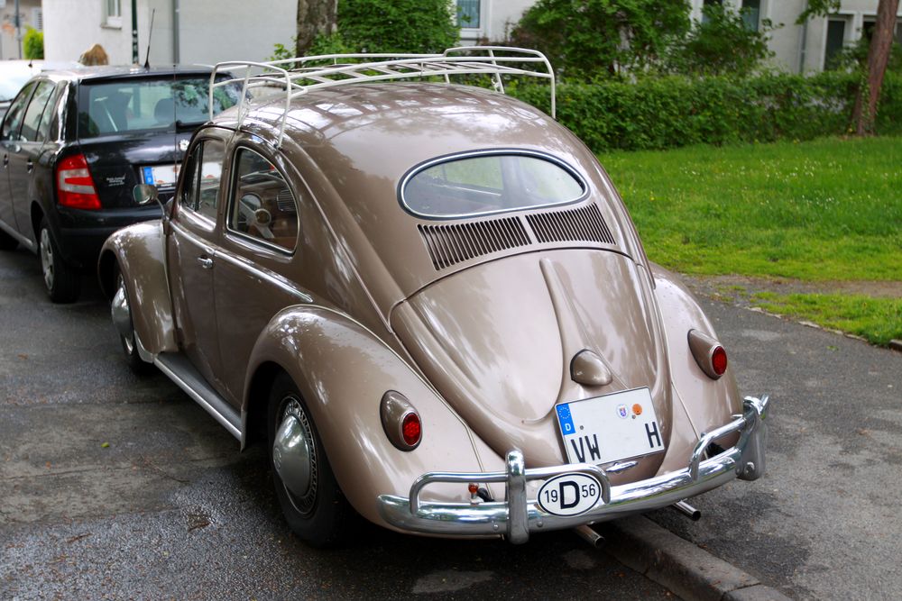 Vw Kafer Heckansicht Foto Bild Autos Zweirader Projekte Oldtimer Bilder Auf Fotocommunity