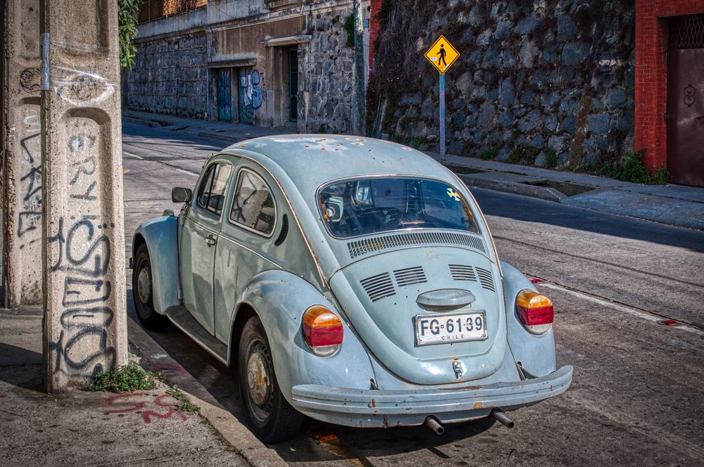 VW Käfer in Valparaiso 