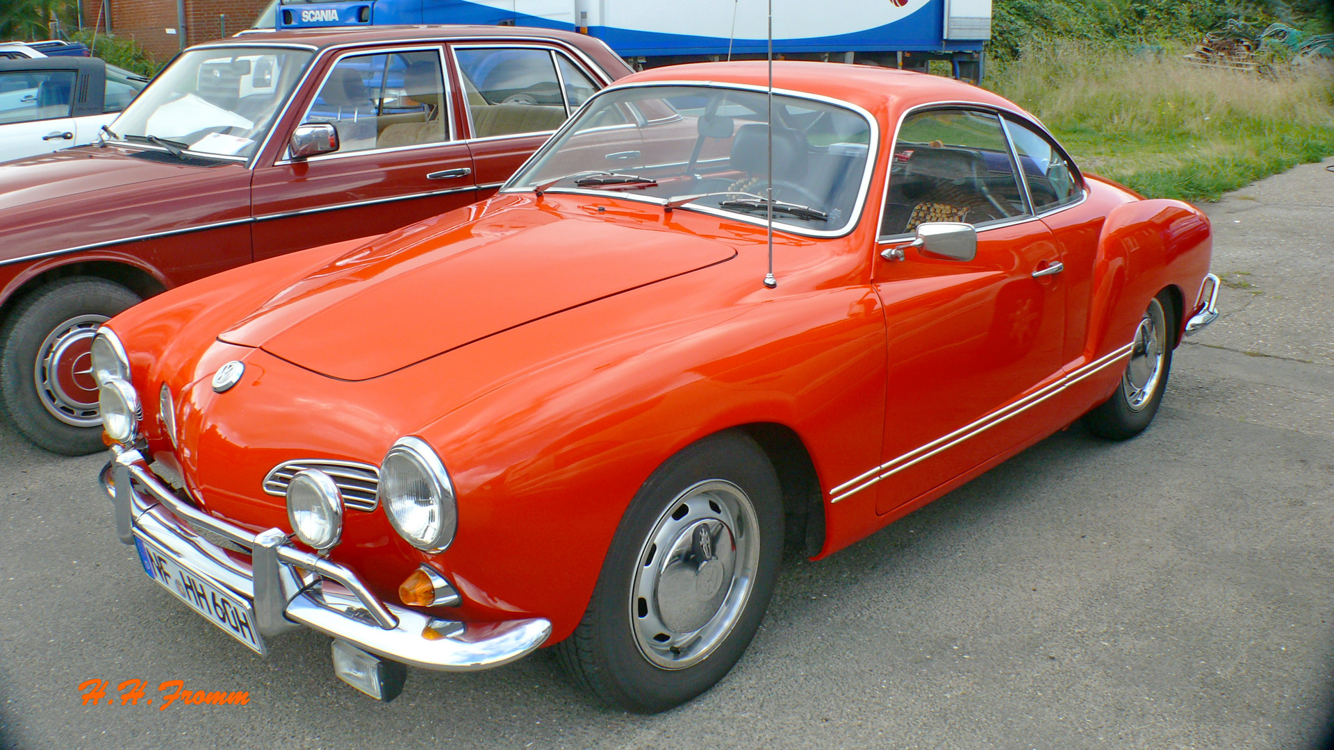 VW Karman Ghia 14 - Büsum Oldtimertreffen