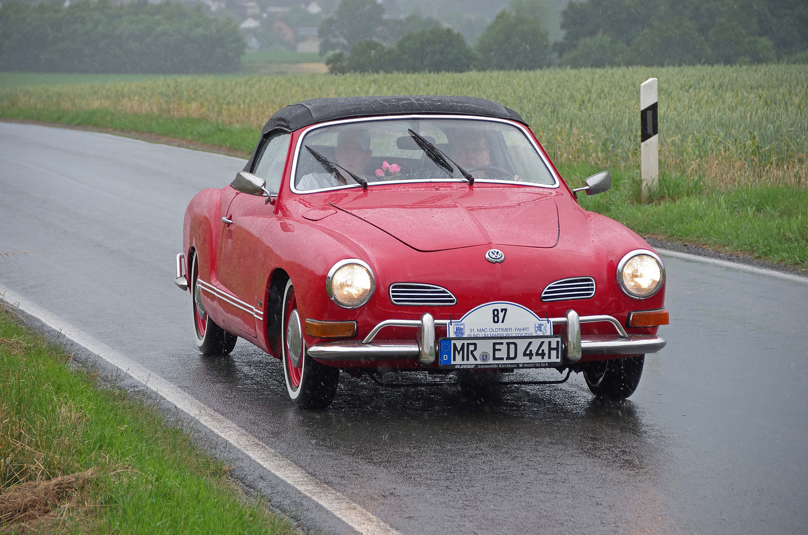 VW Karman-Ghia.....vor Oberrosphe